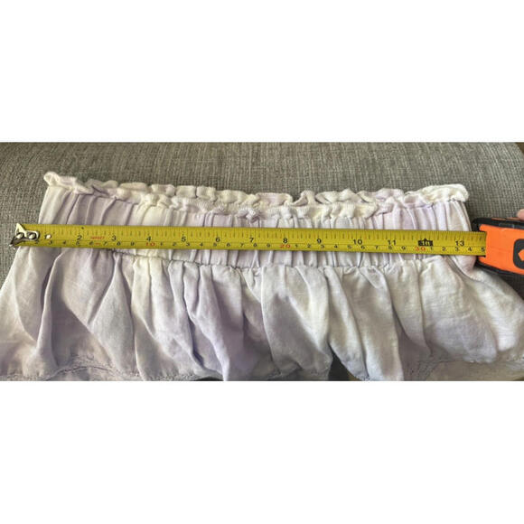 2 C&V Chelsea &‎ Violet Skirt Bundle S Tie-Dye Pink Purple Linen Lace Tiered - Picture 4 of 14